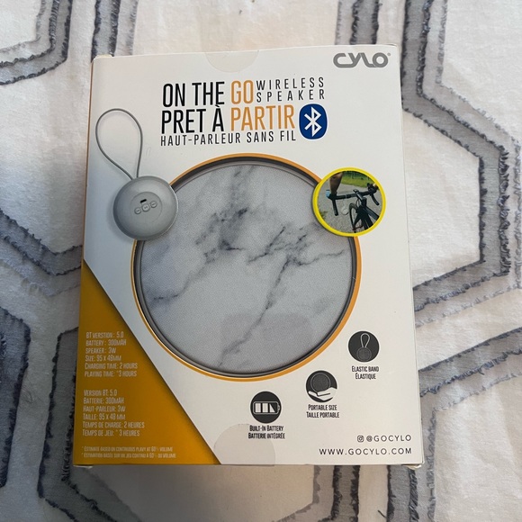 Cylinder On the Go Wireless Speaker - Picture 2 of 6